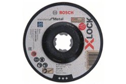 Круг шлифовальный  ( 25 x 6 x 22.23 мм; вогнутый; +30%) по металлу X-LOCK Bosch (2 608 619 366)