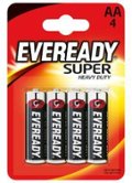 Батарейка Energizer АА SUPER HEAVY DUTY 4шт солевая