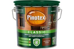 Декоративная пропитка для защиты древесины Pinotex CLASSIC NW красное дерево; 2.7 л