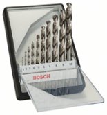 Набор сверл Robust Line по металлу 10 шт. (1-10 мм; HSS-G) Bosch (2 607 010 535)