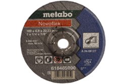 Круг шлифовальный по металлу Ø180х6,0х22.2 Metabo Novoflex (616465000)