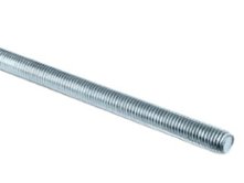 Шпилька резьбовая РосКреп М14 мм 1м оцинкованная 60° (DIN975)