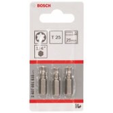 Бита Extra Hart 3 шт. (25 мм; Т25) Bosch (2 607 001 615)