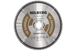 Диск пильный Ø 255х30 z100 Industrial Ламинат Hilberg (HL255)