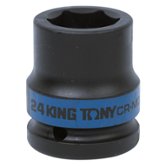Головка торцевая ударная шестигранная (24 мм; 3/4") KING TONY (653524M)