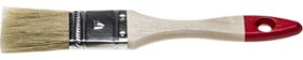 Кисть плоская STAYER "UNIVERSAL-STANDART", светлая натуральная щетина, деревянная ручка, 25 мм (0101-025)