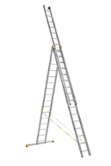 Лестница трехсекционная 3х16 ступеней профессиональная Алюмет (P3 9316)