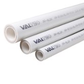 Труба PP-R армированная алюминием PN25 SDR6  25х4,2мм белая Valtec (VTp.700.AL25.25) 1м, продажа кратно 2м