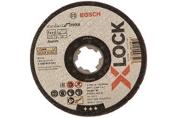 Круг отрезной по нержавеющей стали X-LOCK (125x1x22.2 мм) Bosch (2 608 619 262)