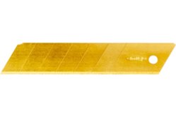 Лезвия сменные для ножа 25мм 6шт c TiN покрытием AMIGO (77222)