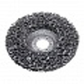 Круг шлифовальный губчатый (коралловый) Ø125х22.2 мм Hamach "Poly X", черный, плоский (416706)