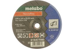 Круг отрезной Novoflex по металлу (230x22,2 мм; вогнутый) А 30 Metabo (616477000)