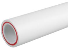 Труба PPRC 125х20,8мм PN25 армированная стекловолокно белая FD-Plast (8692) 1м, продажа кратно 2м