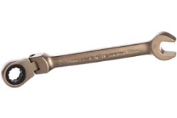 Комбинированный трещоточный ключ с шарниром 11 мм ДТ 200/5 Дело Техники (515411) 