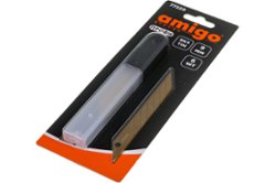 Лезвия сменные для ножа 9мм 6шт c TiN покрытием AMIGO (77220)