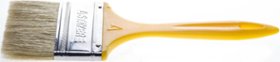 Кисть плоская, светлая натуральная щетина пластмассовая ручка STAYER 100 мм (0107-100_z01)