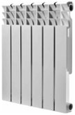 Радиатор алюминиевый литой KONNER LUX 100/500, 6 секций (6128639/6008344)