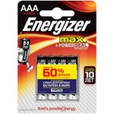 Батарейка Energizer AAА MAX Plus 4шт E92 алкалиновая
