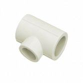 Тройник полипропиленовый переходной PPRC 50х40х50 мм FD-plast белый (2090)