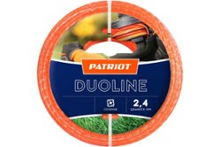 Леска Ø2,4мм х400м Patriot Duoline квадрат (805401171)