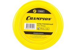 Корд триммерный Star (2.0 мм; 60 м; звезда) CHAMPION (C5027)