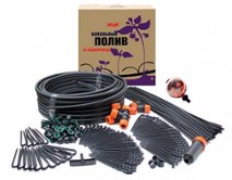 Комплект для капельного полива ЖУК от водопровода с таймером (52278)