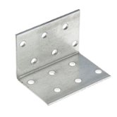 Уголок крепежный равный 60х60х80 мм ПерфКрепеж (KUR-60-80)
