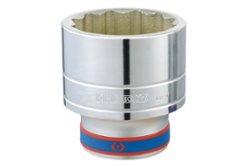 Головка торцевая двенадцатигранная (75 мм; 1") KING TONY (833075M)