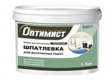 Шпатлевка латексная S601 Оптимист 1.5кг 