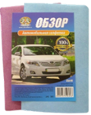 Салфетка 35х40 см для автомобиля ТАНДЕМ "Обзор" (МС040-100О)