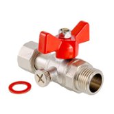 Кран шаровой Valtec 1/2"х1/2" FM для манометра (VT.806.N.0404)