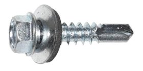 Саморез для крепления кровельных материалов 5,5х 76 цинк СтройКреп Daxmer (313179)