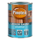 Лак Pinotex PX LACKER SAUNA 20 Полуматовый 1л (42234)