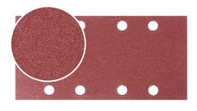 Шлифлист 93х185 K80 (Р80) липучая основа БАЗ (00-00194080)