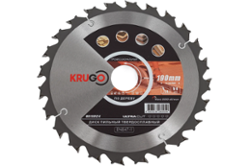 Диск пильный KRUGO ø190х30 z24 древесина
