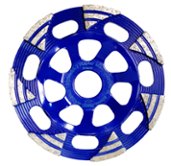 Чашка алмазная торцевая сегментная Ø 125х22.2 Raptor Distar (16915480010)