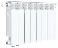 Радиатор биметаллический RIFAR BASE Ventil 350 8 секций НП (R-BA-350-08-VR)	