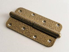 Петля накладная ст. бронза 130 мм левая НОЭЗ (ПН1-130-Л)