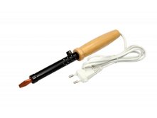 Паяльник деревяння ручка 80 Вт FIT (60514)