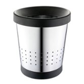 Ведро для мусора перфорированное 12 л .нержавейка (1605)