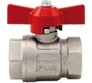Кран шаровой  3/8" FF бабочка  ITAP IDEAL (092 3/8)