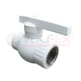 Кран шаровой комбинированный PP-R ВР 32х 1" белый VALFEX (10144132)