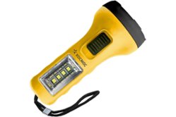 Ручной фонарь КОСМОС 0,5Вт LED+4SMD(1Вт)/1xAA/корпус ABS-пластик/ремешок ручной (584444)