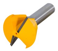 Фреза кромочная конусная (Ø 38,1х22,2 мм; 22,5°; хвостовик 12 мм) Энкор (10642)