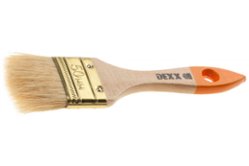 Кисть флейцевая, деревянная ручка, натуральная щетина 50мм DEXX (0100-050_z02)
