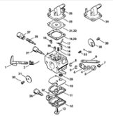 Карбюратор STIHL C1Q-S94 (41281200603)
