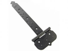 Петля-стрела "Декор" черный матовый 400 мм НОЭЗ (ПС-400-S)