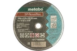 Круг отрезной по нержавеющей стали SP-Novoflex (230x2.5x22.23 мм) Metabo (617169000)