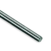 Шпилька резьбовая М8мм x2м оцинкованная угол профиля 60° РосКреп (DIN975)