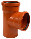 Тройник НПВХ Ø 200х200мм  угол 87,5° SINIKON (21390.I.B)